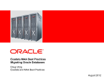Best Practices for Migrating to Exadata Database Machine