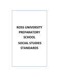 Social Studies Standards - Ross University School of Medicine