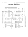 Unit 3 Crossword