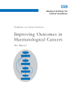 Improving outcomes in haematological cancers – the manual