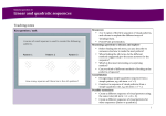 Linear and quadratic sequences