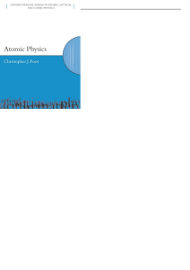 Atomic Physics - CAFE SYSTEM CANARIAS