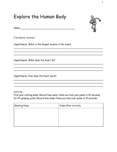 Worksheet-Human Body Systems