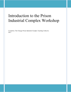 Introduction to the Prison Industrial Complex Workshop