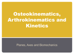 Osteokinematics, Arthrokinematics and Kinetics