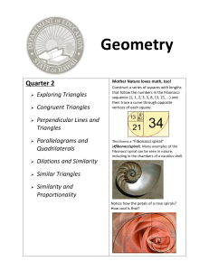 Geometry Quarter 2