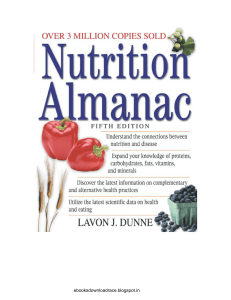 Nutrition Almanac