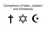 Comparison of Islam, Judaism and Christianity