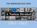 THE AMERICAN CIVIL WAR