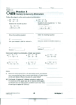 7. {y - 3x = 11 - WHS Algebra I Website