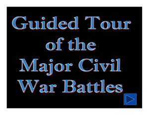 Guided Tour Civil War Battles