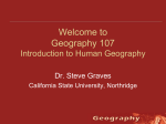 Welcome to Geography 107 - California State University, Northridge