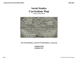 2011-2012 curriculum map