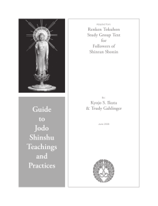 Guide to Jodo Shinshu Teachings and Practices