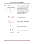 Solving Equations – Do/Undo Method