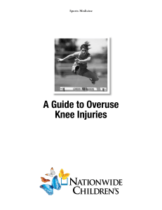 A Guide to Overuse Knee Injuries