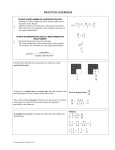 FRACTION OVERVIEW