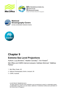 Chapter 9: Extreme Sea Level Projections