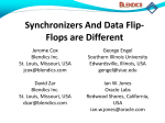 Synchronizers And Data Flip