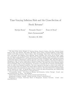 Time-Varying Inflation Risk and the Cross