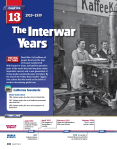 Chapter 13, The Interwar Years, 1919-1939