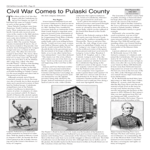 Civil War Comes to Pulaski County