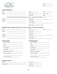 General Dermatology Form