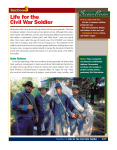 Life for the Civil War Soldier Section Preview Section Preview