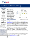 Greenhouse Gas Emissions in Georgia