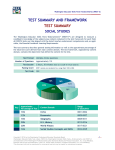 Test Summary and Framework - Washington Educator Skills Tests