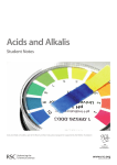 Acids and Alkalis - Royal Society of Chemistry