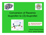 Conversion of Racemic Ibuprofen to (S)