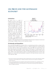 Oil Prices and the Australian Economy