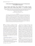 A Molecularly Defined Duplication Set for the X Chromosome of