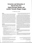 Extraction and Delineation of Alluvial Fans from Digital Elevation