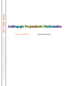 Arithmetic - Free Mathematics Texts