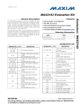 MAX2163 EV kit - Maxim Integrated