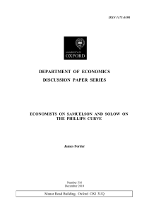 paper - University of Oxford, Department of Economics