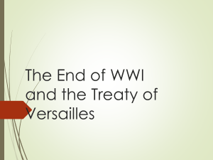 Treaty of Versailles