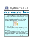 Learning Center Link Nov. 2012-Feb. 2013 “Your Amazing Body”