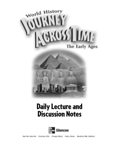 Daily Lecture and Discussion Notes - The Official Site