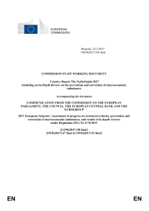 EUROPEAN COMMISSION Brussels, 22.2.2017 SWD(2017) 84 final