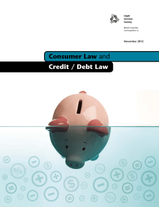 Consumer Law and Credit / Debt Law