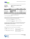 MityCCD-SU256LSB Noise Analysis Whitepaper