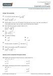 Grade 7 Exponents and Powers