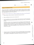 Chapter 53: Population Ecology