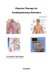 Physical Therapy for Cardiopulmonary Disorders