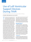 Use of Left Ventricular Support Devices During TAVR