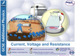 Current, Voltage and Resistance