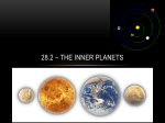 28.2 – The Inner Planets